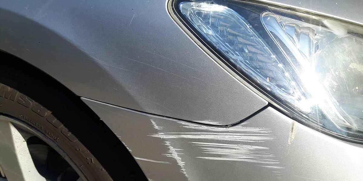 how to fix scratches in plastic car bumper
